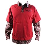 Rocawear - Youth / Teenager Boys Rocawear Red Long Sleeve Polo Shirt