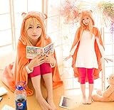 Anime Himouto! Umaru-chan Cosplay Cloak Hoodies Flannel Coat Daily Blanket Quilt N1