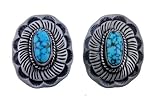 Genuine Turquoise Earrings