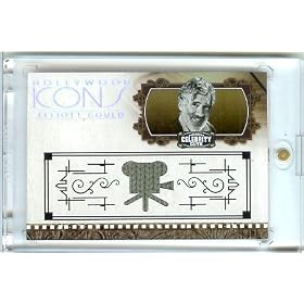 2008 Donruss Celebrity Cuts "Hollywood Icons" Elliott Gould Clothing Swatch Card #94/100 Made - An Actual Trading Card With Clothing Worn By This Popular Actor - Mint Condition - Shipped In A Protective ScrewDown Display Case!
