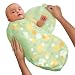 Summer Infant SwaddleMe Microfleece, Bubbly Green, Small