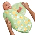 Kiddopotamus SwaddleMe Microfleece - Bubbly Green