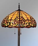 Tiffany Style Stained Glass Floor Lamp - VL301