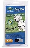 PetSafe Easy Walk Dog Harness, Medium, Black/Silver