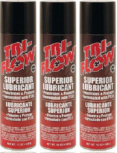Tri-FlowTF20006 12 oz Aerosol Superior Lubricant - Quantity 3