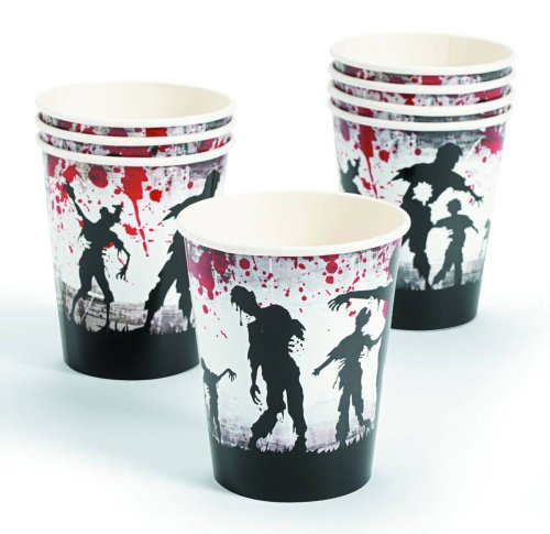 Zombie Party Paper Cups (8 Count)