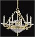Nulco 5746-04 Gilded Age 6 Light Chandelier