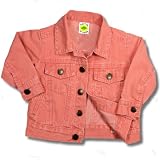 Baby and Toddler Jean Jackets Boutique Pink by Frogs Frills and Daffodils