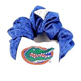 University of Florida Gators Blue Hair Scrunchie - Hair Twist - Ponytail Holder