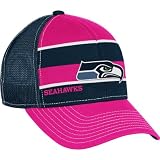 Reebok Seattle Seahawks Women's Breast Cancer Awareness Trucker Hat Adjustable