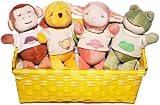 MiYim 100% Organic Plush Toys Gift Basket