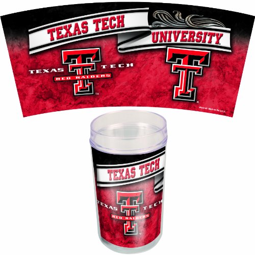 NCAA Texas Tech Red Raiders 16-Ounce 4-Pack Tumblers
