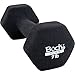 Body Sport Neoprene Dumbbell(Charcoal Color)