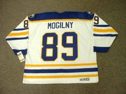 Buy ALEXANDER MOGILNY Buffalo Sabres 1992 CCM Vintage Throwback Home NHL Hockey Jersey