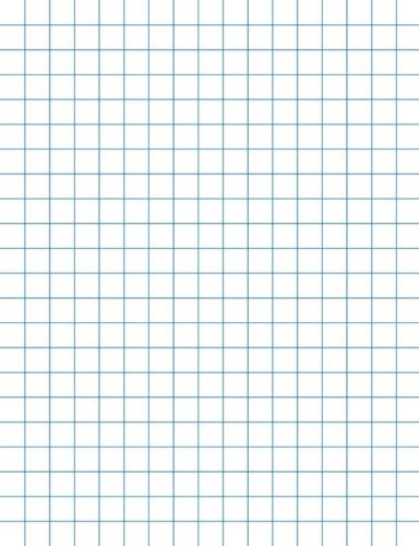 School Smart Graph Paper Pads - 1 2
