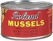 Roland Mussels In Water, Salt Added, 15-Ounce Can (Pack of 3)