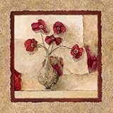 Cinq Pavos MUSEUM WRAP CANVAS Print With Added Heavy BRUSHSTROKES Charlene Winter Olson 12x12 Cinq Pavos MUSEUM WRAP CANVAS Print With Added Heavy BRUSHSTROKES Charlene Winter Olson 12x12