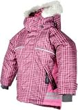 KETCH-Jacke PINK-KARO FLEECEFUTTER wasserfest