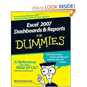 Excel 2007 Dashboards and Reports For Dummies by Michael Alexander