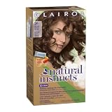 Clairol Natural Instincts Hair Color 26, Hot Cocoa, Medium Bronze Brown 1 Kit (Pack of 3)