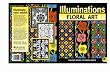ILLUMINATIONS FLORAL ART COLORING BOOK by Mind Ware