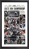 Baltimore Colts 1958 - Oversized Framed Canvas Art Print - Indianapolis Colts