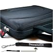 Viore PLC7V95 7-Inch Portable LCD TV Kroo 11273 Cube Case (Black) + Includes a Determination Hand