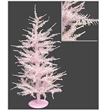 Whimsical Pink Laser Artificial Christmas Tree 24