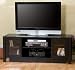 Southern Enterprises MS9877H Black TV Stand/ Media Console