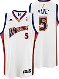 Baron Davis Golden State Warriors White Swingman Adidas NBA Jersey