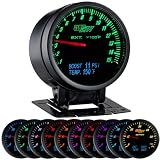 3IN1 BLACK FACE PYROMETER, DIGITAL BOOST, AND TEMPERATURE GAUGE