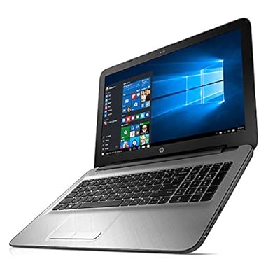 HP 15-BA025AU 15.6 inch Laptop (AMD Quad-Core-4GB-500GB-DOS) Natural Silver
