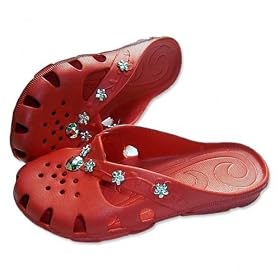 Skywalker Clogs Wiki - Beach Kids, Farbe rot - color red