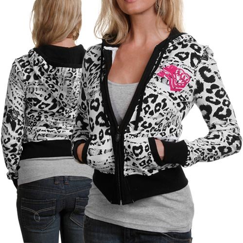 :Metal Mulisha Perennial Juniors Full Zip Hoodie Sweatshirt - Black (Small)