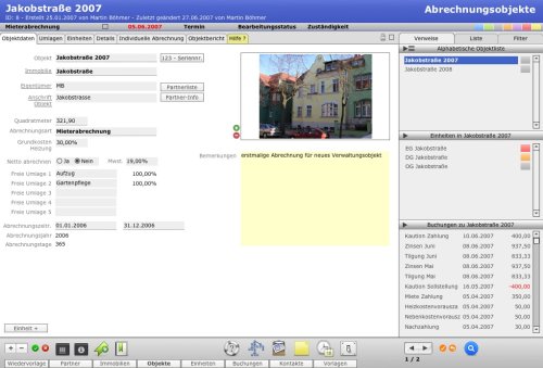 Childrens Toyshop  Software : Intex Hausverwaltung vX S Mac OS X