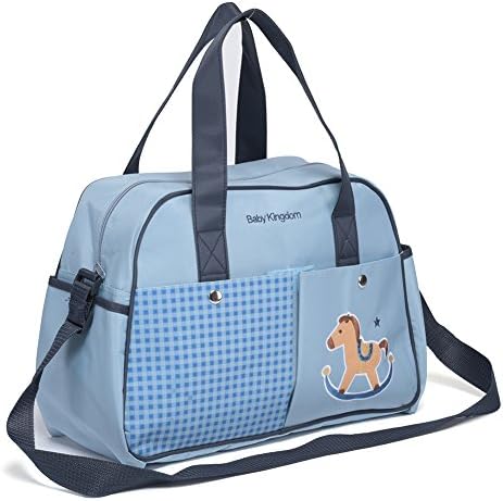 Mom Miya Multi Function Baby Diaper Nappy Changing Bag Changing Mat Mummy Handbag 3 Color (Blue)