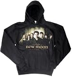 Twilight Saga New Moon Cast Black Mens Hoodie Sweatshirt
