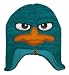 Perry The Platypus Phineas And Ferb Face Toddler Beanie Hat