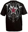 No Fear Men's NAUTI STAR T-Shirt- Black No Fear Men's NAUTI STAR T-Shirt- Black