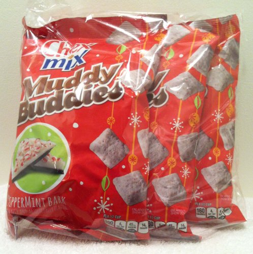 10.5 Oz Bags Chex Mix Limited Edition Muddy Buddies Peppermint Bark - Pack of 3