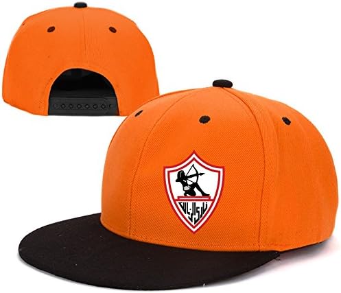 XBIGBANG zamalek Adult Unisex Cap orange One Size