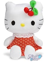Hello Kitty - Cherry Red Dress Plush Soft Toy, 14cm