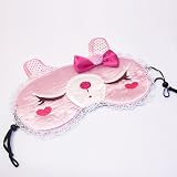 Embroidered Applique Eye Shade / Sleeping Mask Cover / Sleep Blinder