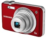 Samsung ES65 Digitalkamera (10 Megapixel, 5-fach opt. Zoom, Bildstabilisierung, 27mm-Weitwinkel) rot - 