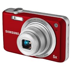 Samsung ES65 Digitalkamera (10 Megapixel, 5-fach opt. Zoom, Bildstabilisierung, 27mm-Weitwinkel) rot