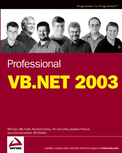 Professional VB.NET 2003