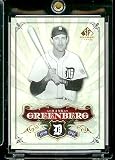2006 Upper Deck SP Legendary Cuts # 91 Hank Greenberg - Detroit Tigers - Baseball Trading Card