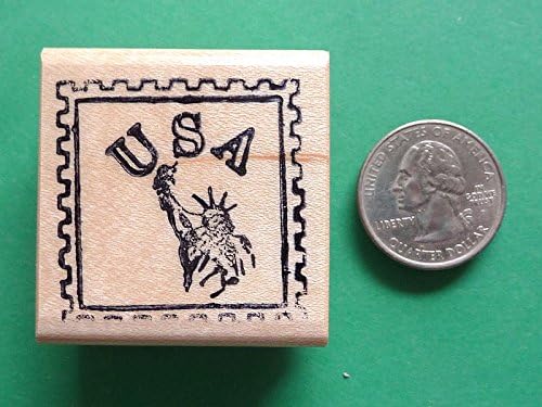 Country and Continent Passport Stamp Frame Rubber Stamps, wood mounted