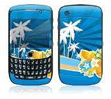Tropical Station Design Decal Skin Sticker for BlackBerry Curve 8500 Cell Phone