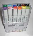 COPIC ARTISTIC SKETCH MARKERS BASIC SET OF 12 - SCRAPBOOKING, PAPERCRAFTING & CRAFTS
